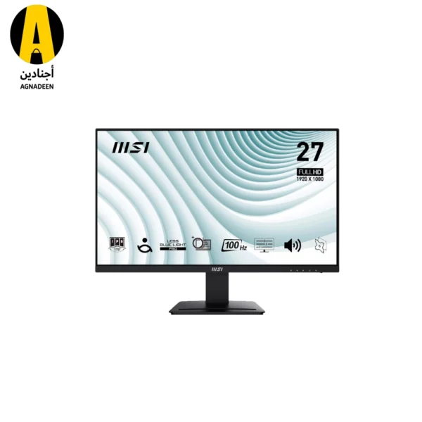 MSI 27 Inch Pro MP273A FHD 1920 x 1080 IPS 100Hz 1MS Built-in Speaker TUV Certified Eyesight Protection
