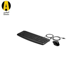 HP Wired Keyboard and Mouse COMBO 200 Black (9DF28AA)
